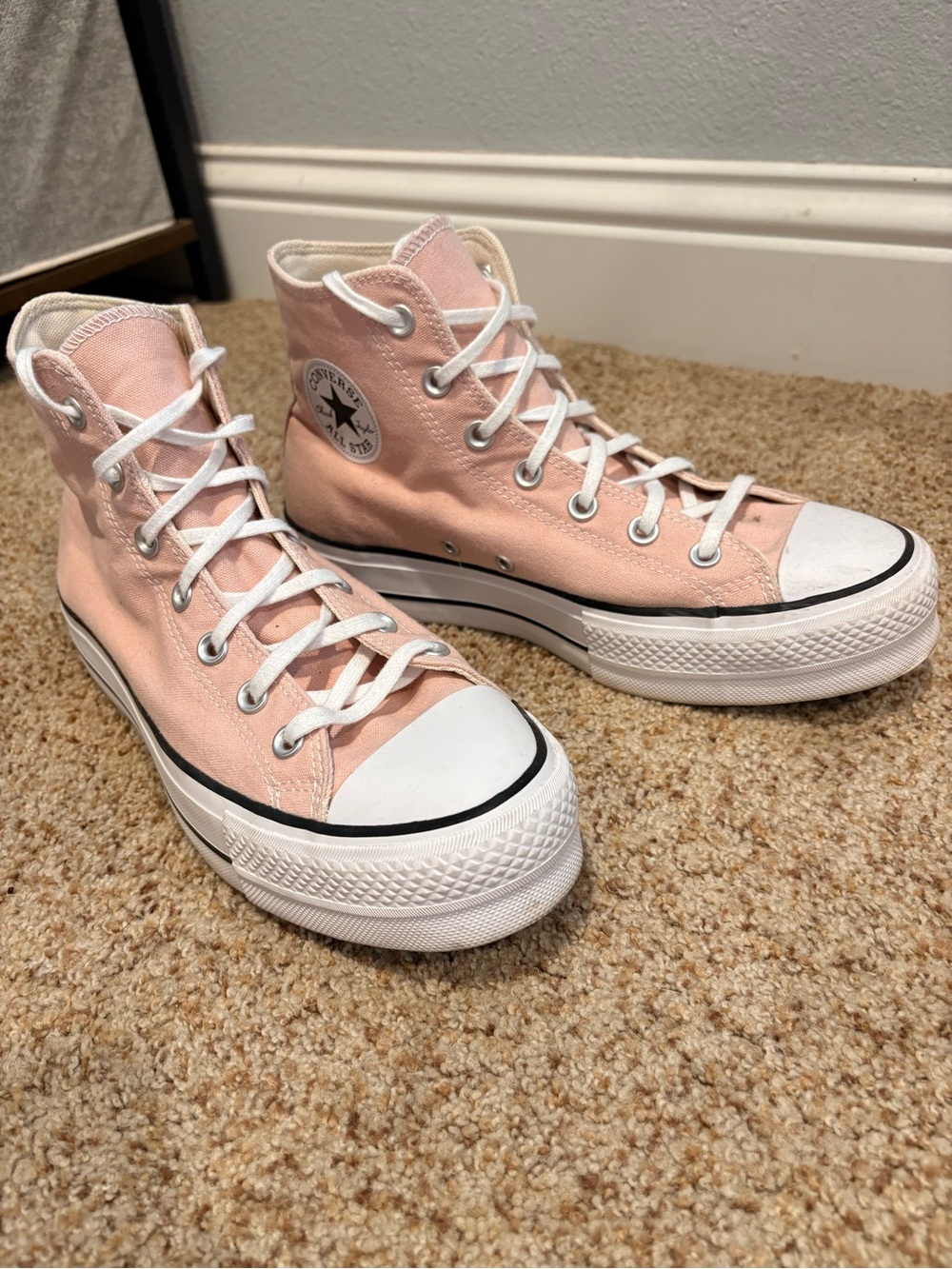 Converse High Top Platform Sneakers